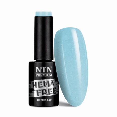NTN Premium gellak hema vrij - Milkshake delicaat blauw 5ml nr313