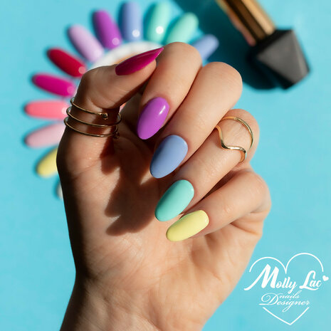 Pastel collectie gellak van MollyLac BeFree