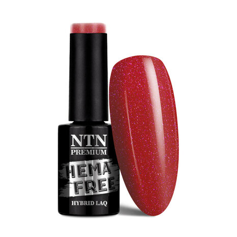NTN gellak rood met glitter 5ml nr. 77