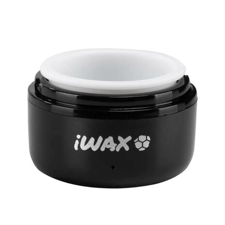 mini wax verwarmer zwart voor neus, oren en wenkbrauwen.