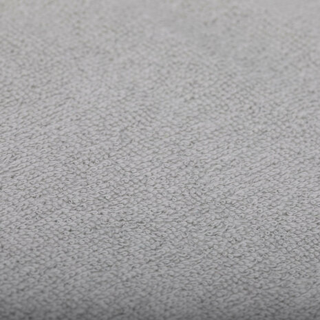Detailopname van het zachte, badstof materiaal.