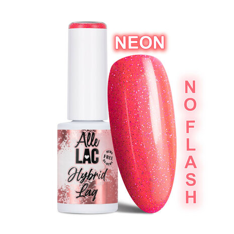 roze flash gellak van het Europese merk AlleLac.