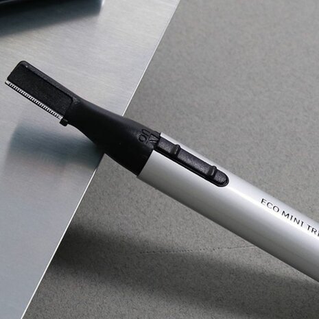Close-up van de Tondeo eco mini trimmer.