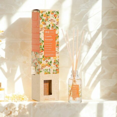 Mikaromas geurstokjes kaneel sinaasappel sfeerfoto