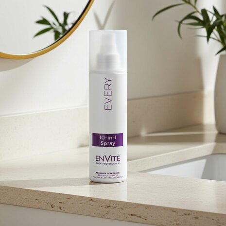 Dusy Professional 10in1 verzorging haarspray - sfeerbeeld