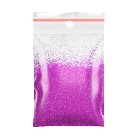 neon fuchsia nagelglitters in grootverpakking 20g gripzakje