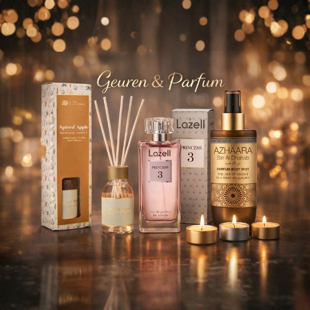 Parfum dupes, Arabische body mist en geurstokjes; stel zelf een betaalbaar geurcadeau samen onder de €25