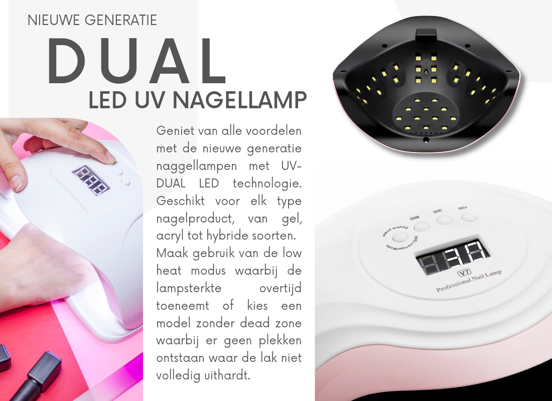 Led en Dual-Led nagellampen: De voordelen op een rijtje